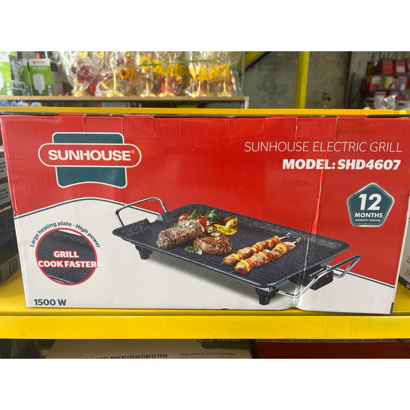 Bếp nướng điện SUNHOUSE SHD4607, Bếp nướng Sunhouse SHD4607 tốc độ nướng nhanh, tiết kiệm điện năng.
