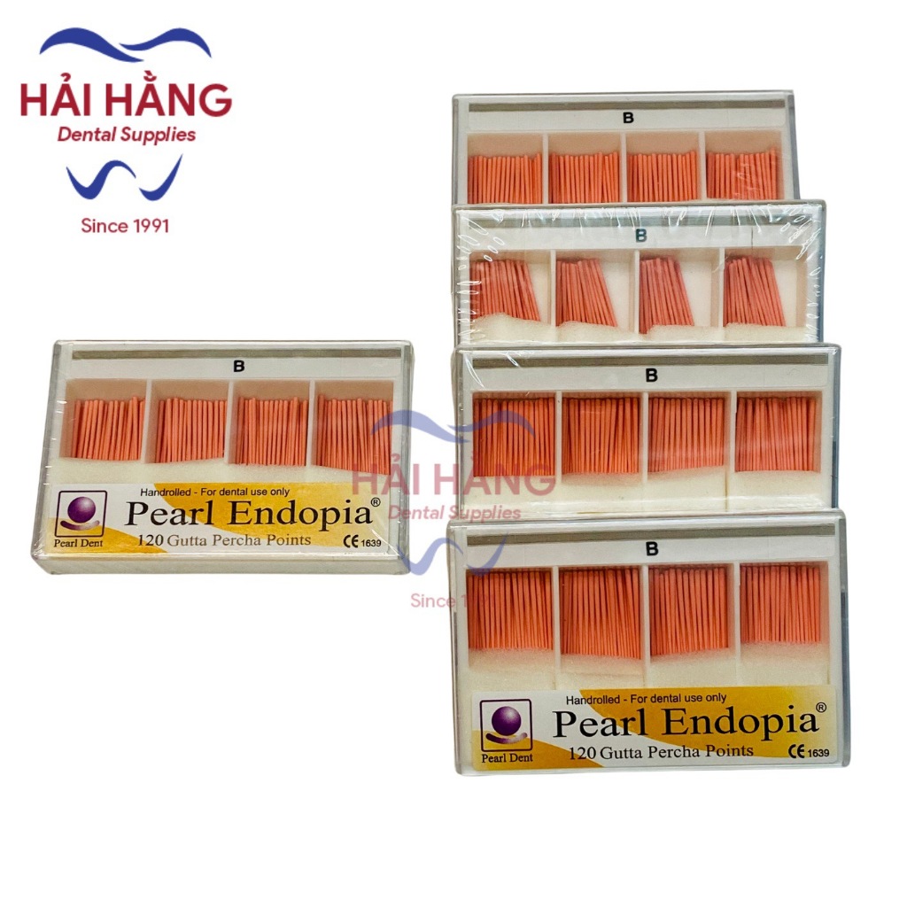 Côn phụ Gutta A, B, C, D  Pearl Endopia