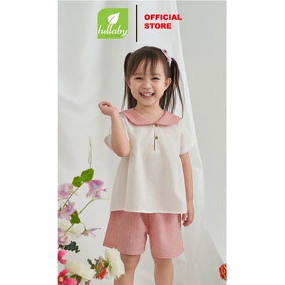 LULLABY - NH308N - Bộ BG cộc tay cổ Thủy thủ