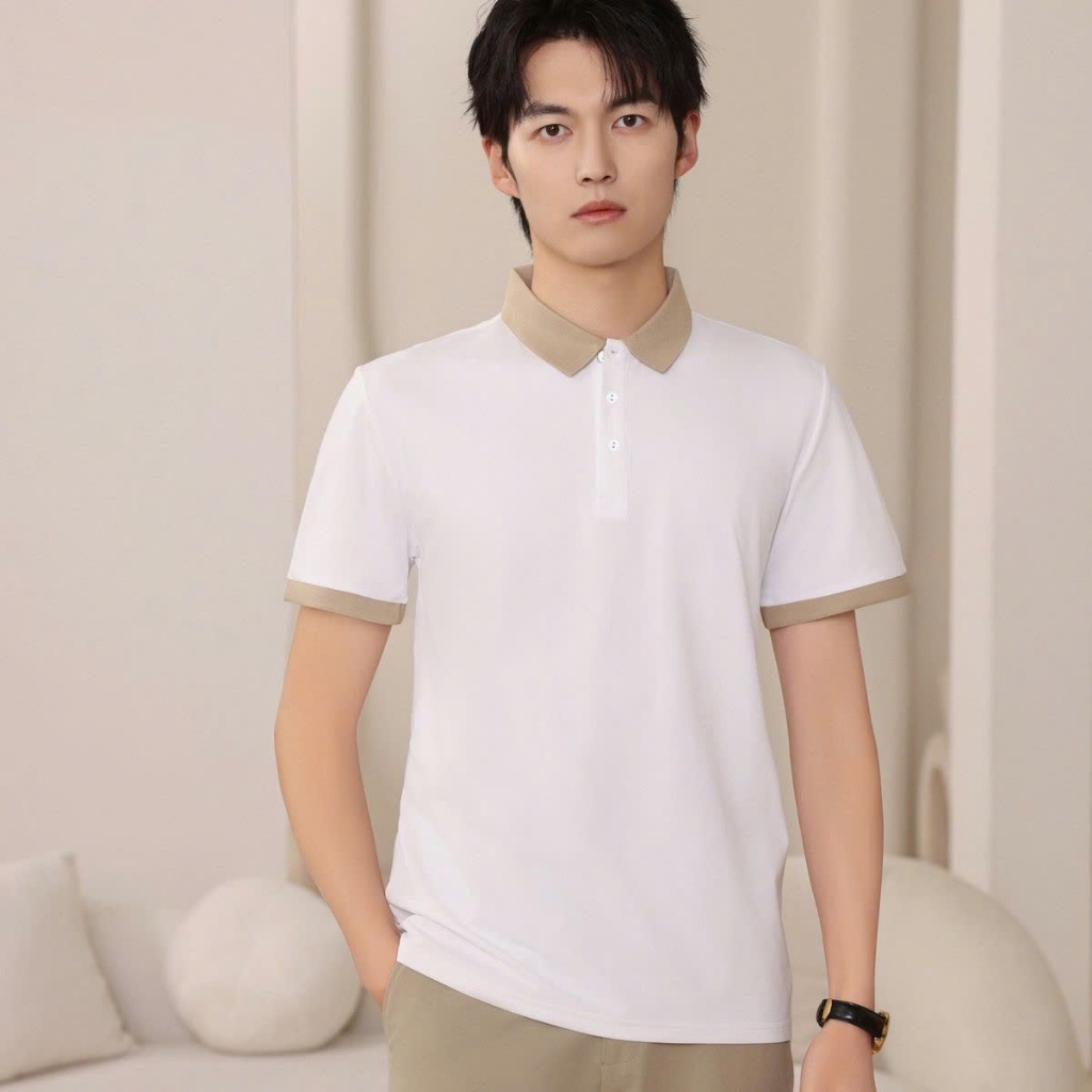 Áo polo kiểu dáng unisex chất vải poly cá sấu mềm mại cao cấp GSPL002 | BigBuy360 - bigbuy360.vn