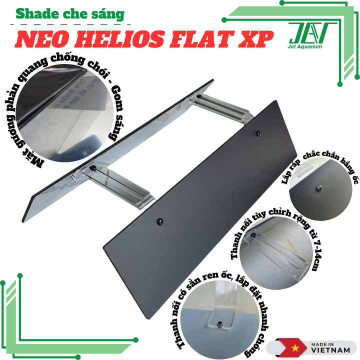Shade JetA Chắn Sáng Cho Đèn Neo Helios XP 45cm, Tấm Che Sáng Đèn Neo Helios XP450