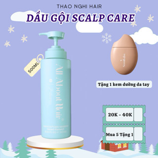 AAH SHAMPOO - DẦU GỘI SCALP CARE All About Hair PHỒNG TÓC KHÔNG CHỨA SILICONE NUÔI DƯỠNG DA ĐẦU MỌC TÓC GIẢM RỤNG