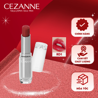  Son bóng Cezanne Lasting Gloss Lip Nhật Bản dưỡng môi mềm mịn 3.2g 