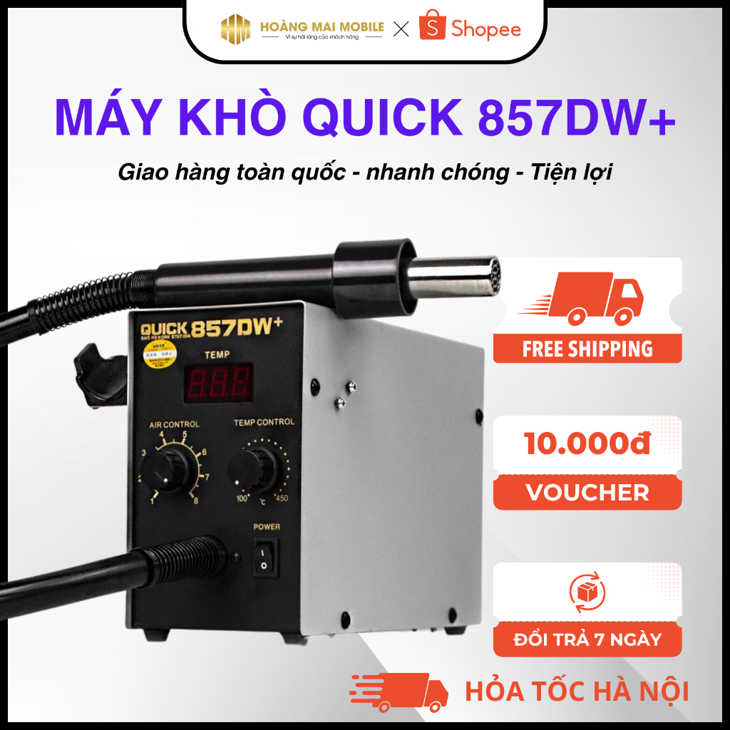 Máy khò cầm tay QUICK 857DW 700W