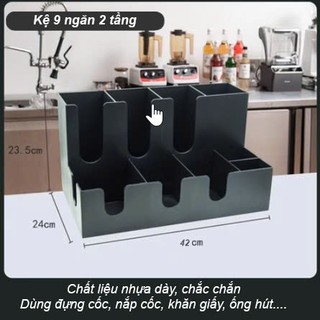 KỆ ĐỰNG CỐC TRÀ SỮA