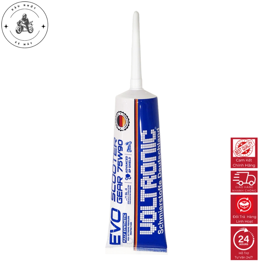 Nhớt Láp Full Tổng Hợp Xe Tay Ga VOLTRONIC EVO 75w90-80W90 120ml