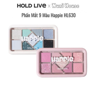 [HOLD LIVE] Bảng Phấn Mắt 9 Ô HOLD LIVE Happie (HL630)