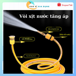 Vòi xịt nước tăng áp, vòi xịt tăng áp rửa xe, vòi nước rửa xe, tưới cây áp suất cao