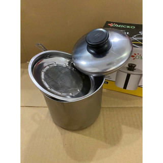 Bình Ca Inox Lọc Dầu Ăn -Lọc Dầu Ăn Xả Bỏ Dầu Ăn, Hũ Chứa Đựng Dầu Mỡ Lọc Cặn Dầu Cặn