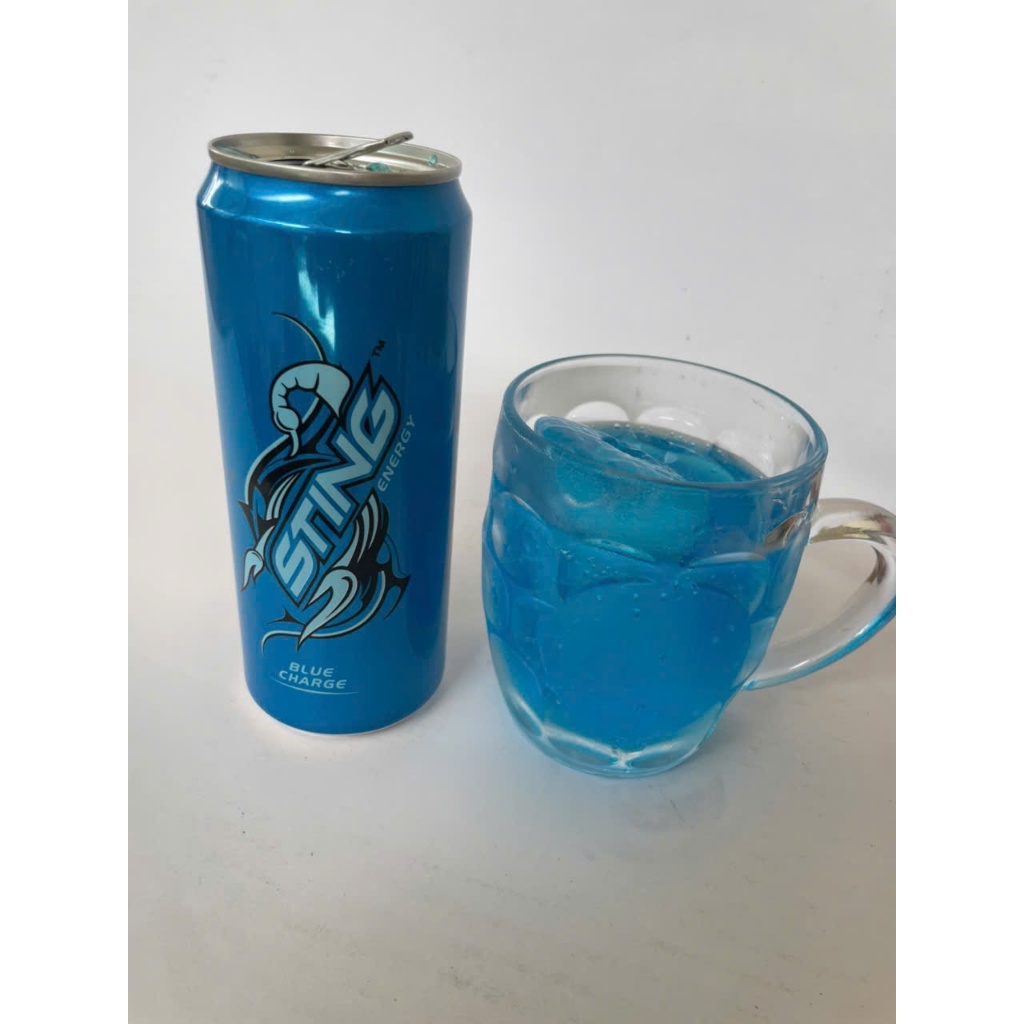 Nước Uống Tăng Lực Sting xanh Blue lon 330ml