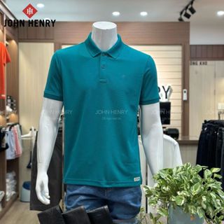 Áo Polo nam Tay ngắn John Henry,  chuẩn form, sang trọng, thanh lịch-KS23ES03T-SCWK