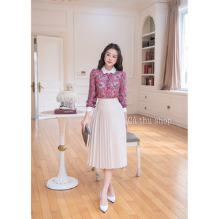 Chân váy dập ly
