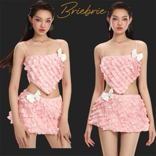  146 - SET ÁO CROPTOP + CHÂN VÁY TAFTA CHỮ A 