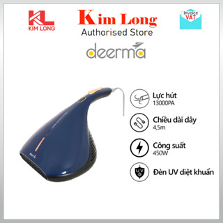 Máy hút bụi nệm giường Deerma CM818 Diệt khuẩn Tia UV và Khí nóng, Lực hút 13000Pa - 450Wats
