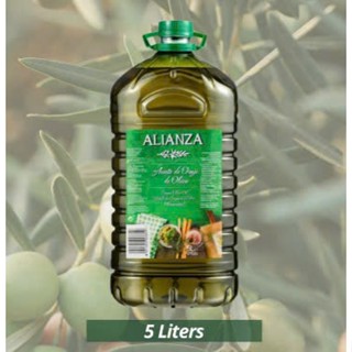   Date 10 26  Dầu Oliu Pomace Cao Cấp Alianza 10% Nguyên Chất Chiên Xào Nấu Nướng Hàng Ngày TBN 5 Lít 