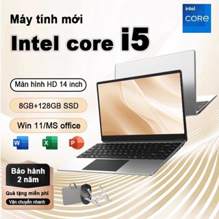 Lenovo 14 inch 2025 Máy tính mới Intel Core i5 generasi ke-8, USB 3.0 Windows 11,8G+128GB, Bảo hành 2 năm