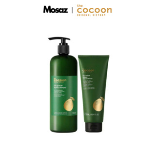  Bộ dầu gội bưởi Pomelo Cocoon 500ml  Dạng Chai  + Dầu xả bưởi Pomelo Cocoon 310ml  Dạng tuýp  