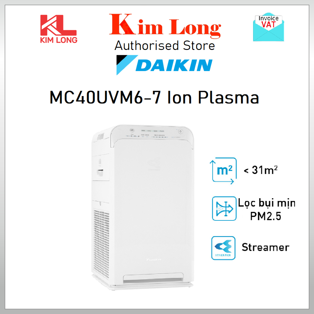 Máy lọc không khí Daikin MC40UVM6-7 - Hàng chính hãng