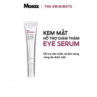 Kem mắt giảm thâm với Caffeine Peptides và chiết xuất cam thảo - Eye Serum The Originote 15gr