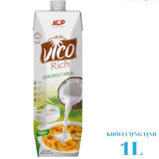 1 Hộp Nước Cốt Dừa Vico Rich 1L