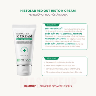 Kem dưỡng phục hồi tái tạo da Red Out Histo K Cream Histolab