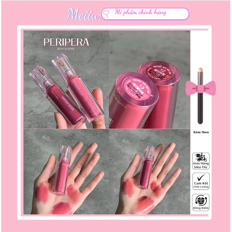 [Meiiu] Son Peripera Cardcaptor Cherry Water Bare Tint 🍒🍒(12.13.14)