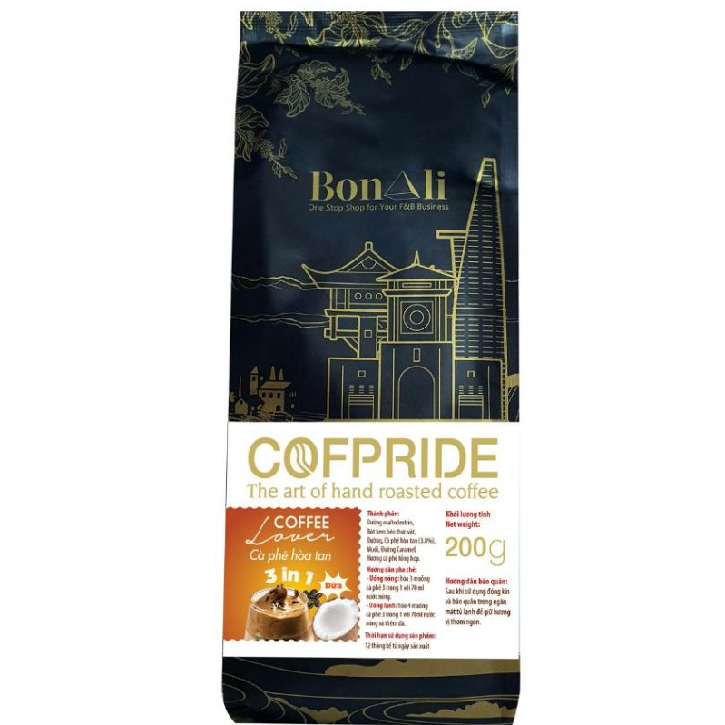 1 Gói Cà Phê Cốt Dừa 3IN1 200g