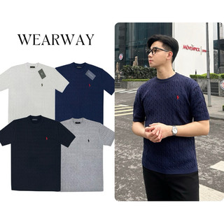    Mở Bán   Áo Phông Len Cổ Tròn Vặn Thừng Thêu Ngựa By Wearway Chất Len Lông Thỏ Loại 1 Nam Nữ Menswear 
