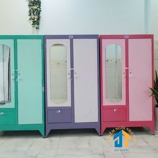 Tủ quần áo sắt 1m6x90cm