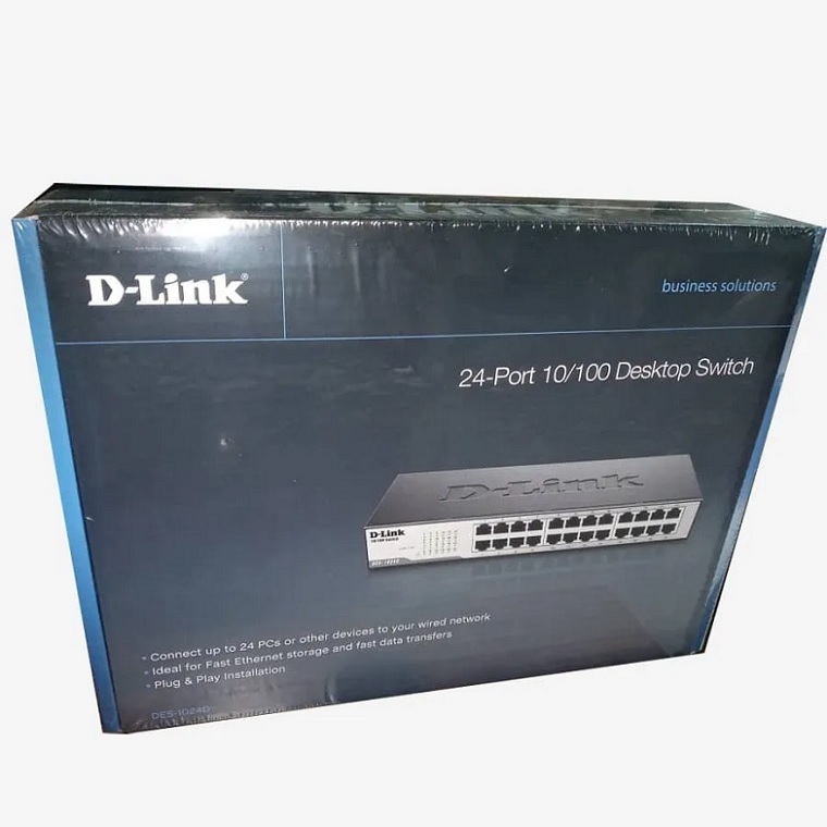 Switch Chia Mạng 24 Cổng DLink DES 1024D