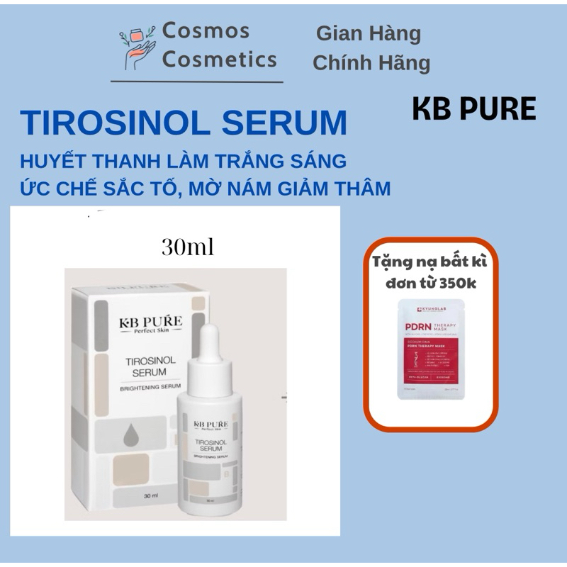 [CÔNG TY]Huyết thanh giảm nám và dưỡng trắng sáng da KB Pure Tirosinol Serum 30ml