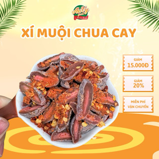 450gr Xí Muội Thịt Chua Cay | Ô Mai Không Hạt Lắc Ớt Siêu Ngon | Ăn Vặt AnVy Foods