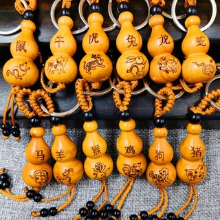 Móc Khóa Hồ Lô 12 con giáp Phong Thủy