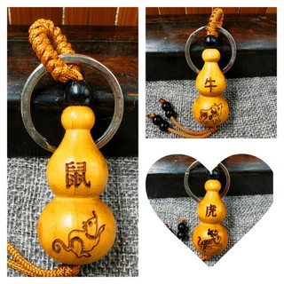 Móc Khóa Hồ Lô 12 con giáp Phong Thủy