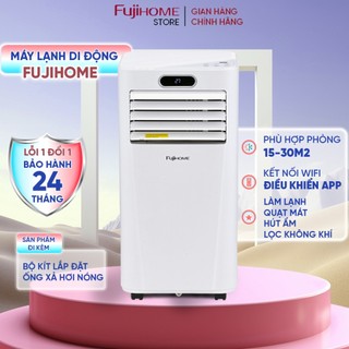  Máy lạnh di động 14.000 Fujihome Nhập Khẩu điều hòa di động lọc không khí hút ẩm portable air conditioner 