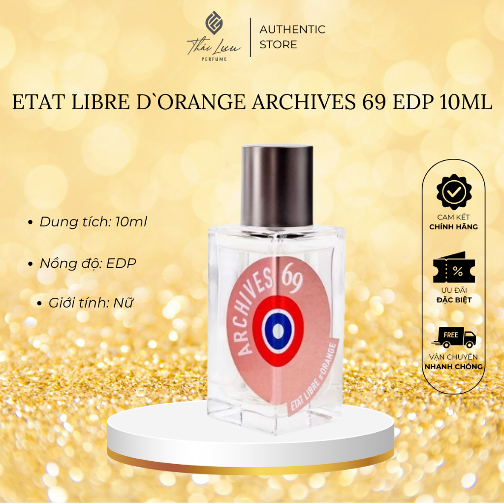 Nước hoa Etat Libre d`Orange Archives 69 EDP mẫu thử 10ml | Thái Lưu Authentic