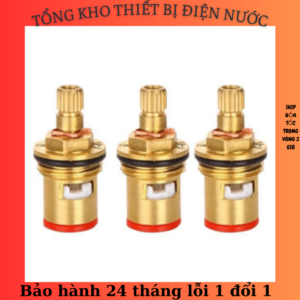 Ti đồng, lõi đồng vòi nước lạnh, ruột ốc thay thể cho van khóa nước, sen lạnh,vòi hồ,lavabo lạnh TL01