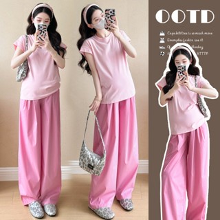 Young Mom | Set đồ bộ bầu mùa Hè BV334 Quảng Châu cao cấp kiểu dáng trẻ trung, chất liệu mát mẻ