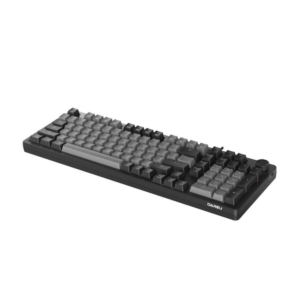 Bàn phím cơ Dareu EK98L Grey Black (MULTI-LED) | BigBuy360 - bigbuy360.vn
