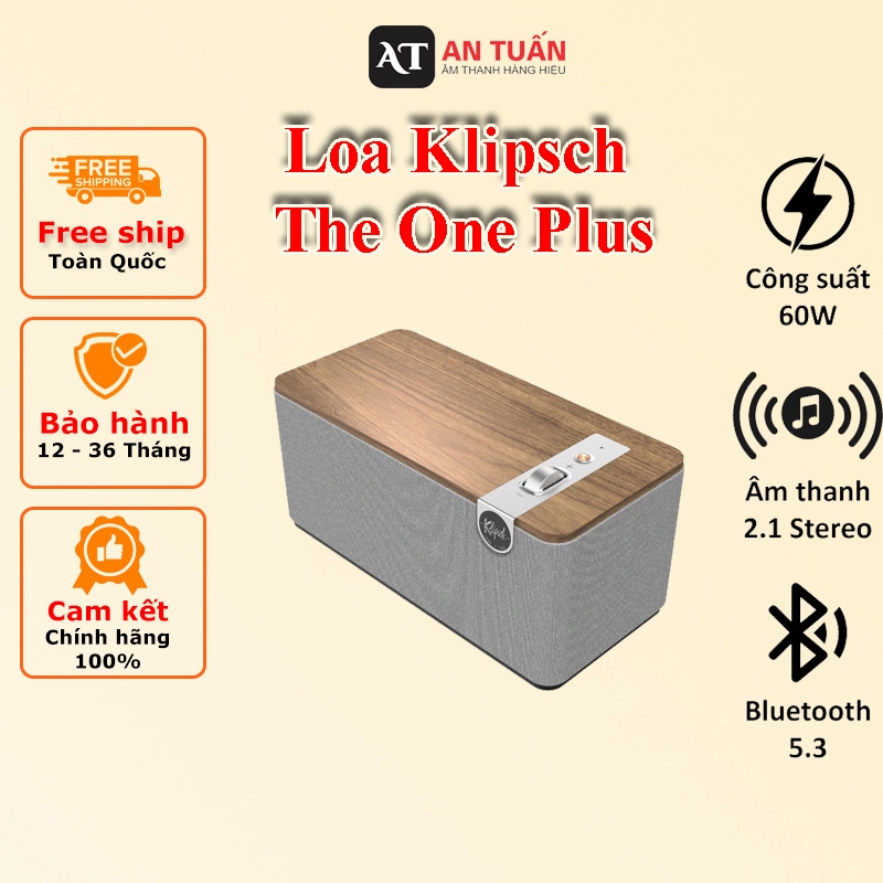 Loa Klipsch The One Plus (Hàng Chính Hãng Bảo Hành 12 Tháng Đổi Mới 15 Ngày Đầu )