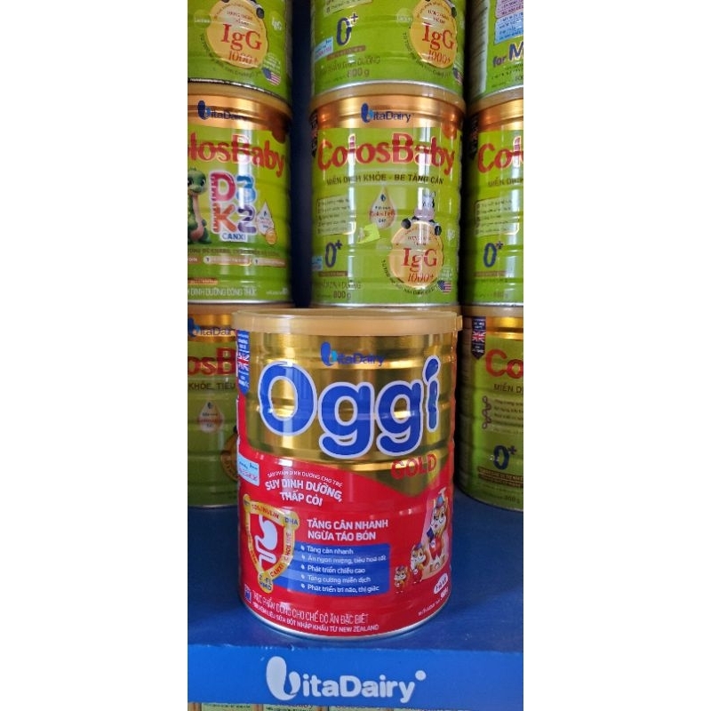 Sữa Oggi suy dinh dưỡng gold 900g