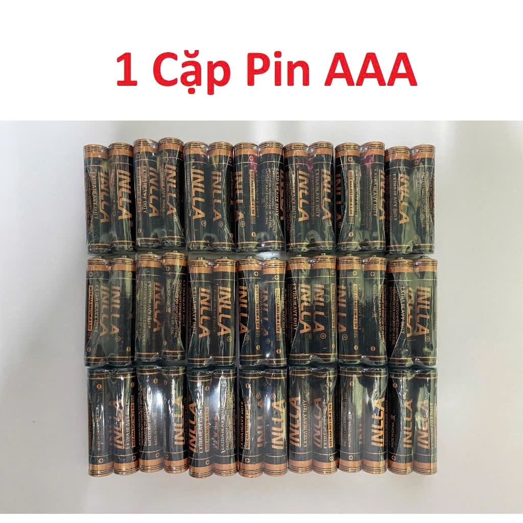 01 CẶP Pin AA và Pin AAA