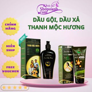 Bộ Dầu Gội, Dầu Xả Thảo Dược Thanh Mộc Hương
