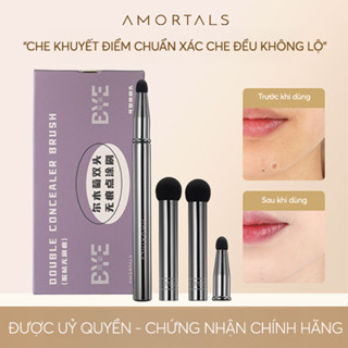 Cọ che khuyết điểm AMORTALS hai đầu tròn chuyên dụng Che Khuyết Điểm Chính Xác Không Tì Vết