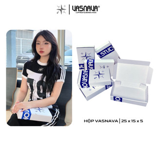  Hộp Carton Vasnava Brand Box đựng sản phẩm để làm quà tặng kích thước 25x15x5 