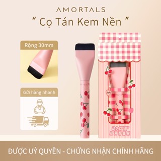 Cọ Tán Kem Nền AMORTALS x Wiggle Wiggle Siêu Mỏng Che Khuyết Điểm Tán Kem Nền