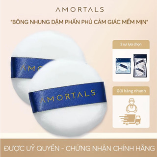 Set Mút Trang Điểm AMORTALS Đánh Phấn Phủ Cao cấp Chuyên Dụng Không Ăn Phấn Và Thân Thiện Với Da