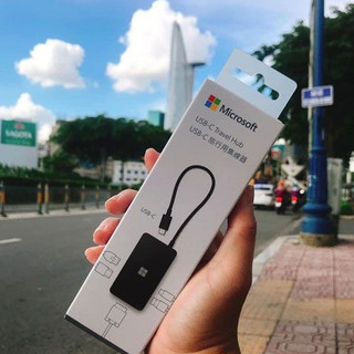 HUB Microsoft Travel USB Type-C 5 In 1 - Xám (SWV-00005)