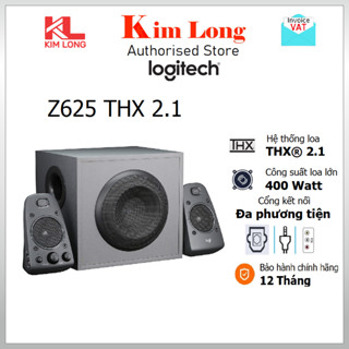 Loa vi tính Logitech Z625 Âm thanh 2.1, Công suất cực đại 400Watt - Bảo hành 12 tháng