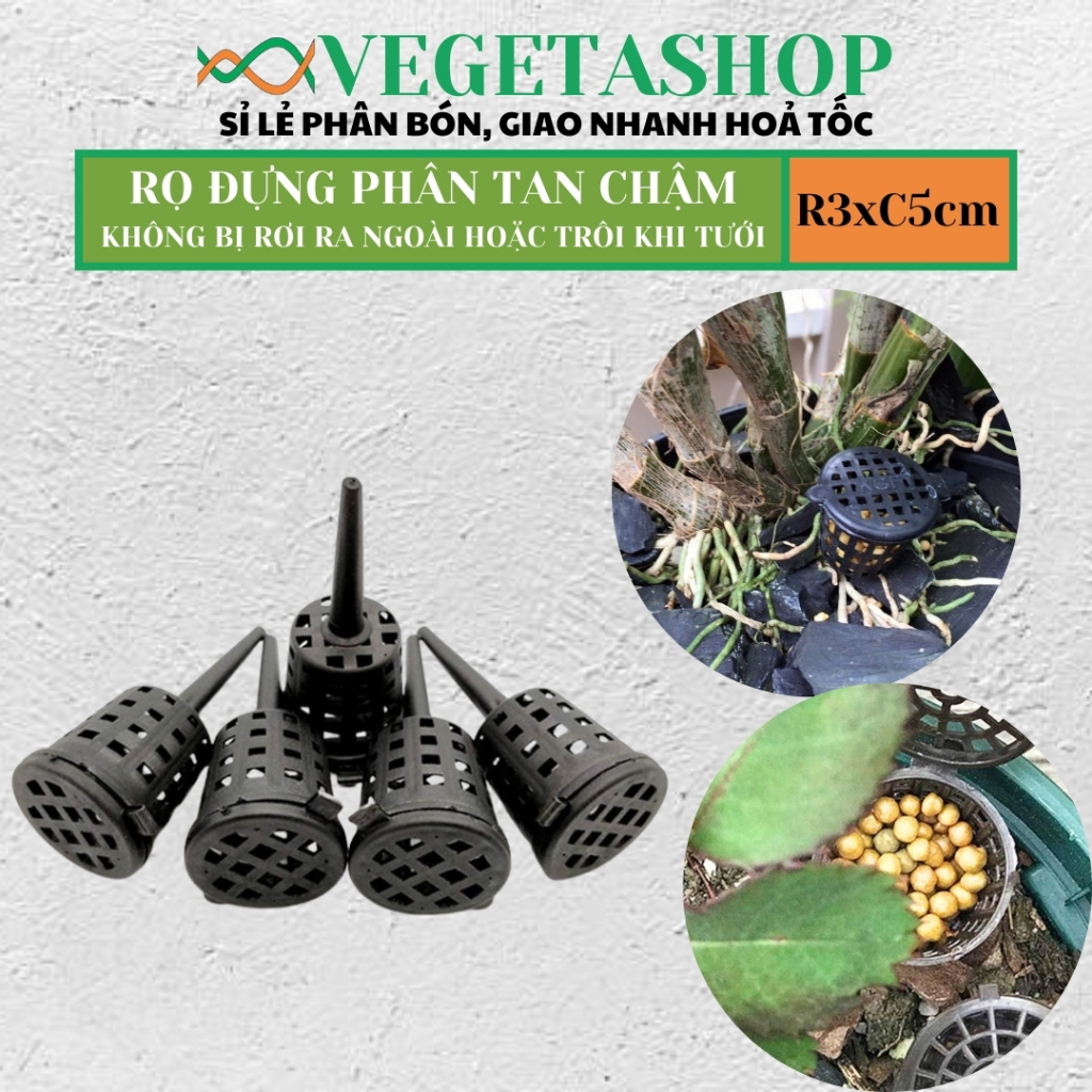 RỌ ĐỰNG PHÂN TAN CHẬM SIZE NHỎ - TRUNG - VEGETASHOP